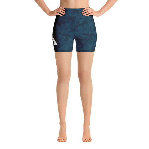 Blue Camo Shorts